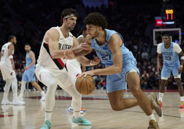 🏀 | ممفيس غريزليس @memgrizz يحافظ على سجله خاليا من الهزائم في الدوري الأمريكي لكرة السلة @NBA بفوزه 124 - 103 على مستضيفه بورتلاند تريل بليزرز @trailblazers