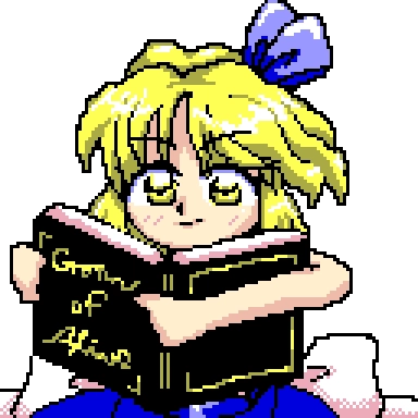 PC98TH_mania's tweet photo. 怪綺談アリス(dekakin_mania)
デカキン(touhou_mania) https://t.co/D0ZmNQmkBK