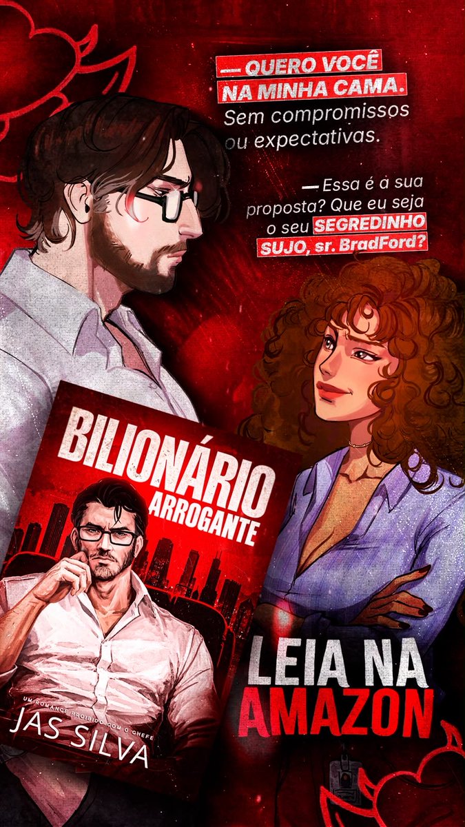 ibooktime's tweet photo. 🚨ALERTA DE LANÇAMENTO🚨

🔗 https://t.co/sAcIsajI9d

✨Nerd bilionário
✨Age gap (41 e 25 anos)
✨Hate to Lovers
✨Romance proibido com o chefe
✨Gravidez inesperada

🔗 https://t.co/sAcIsajI9d

“Bilionário Arrogante” já está disponível na Amazon e Kindle+. https://t.co/Lk431mcqxg