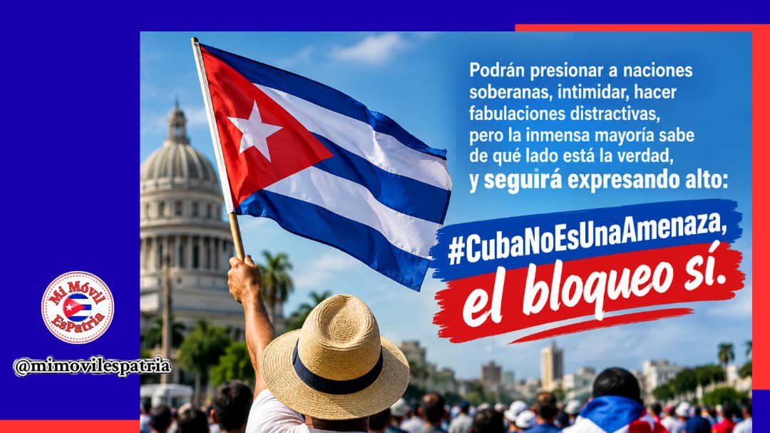dgsciego's tweet photo. La patria se respeta y nuestra dignidad se impone firme.
#CubaNoEsUnaAmenazaElBloqueoSí #CubaVencerá  https://t.co/L2GJsBBQsb