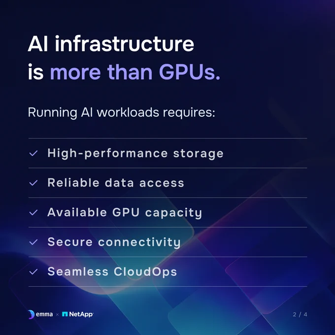 Image from NetApp EMEA & LATAM (@NetAppEMEA)