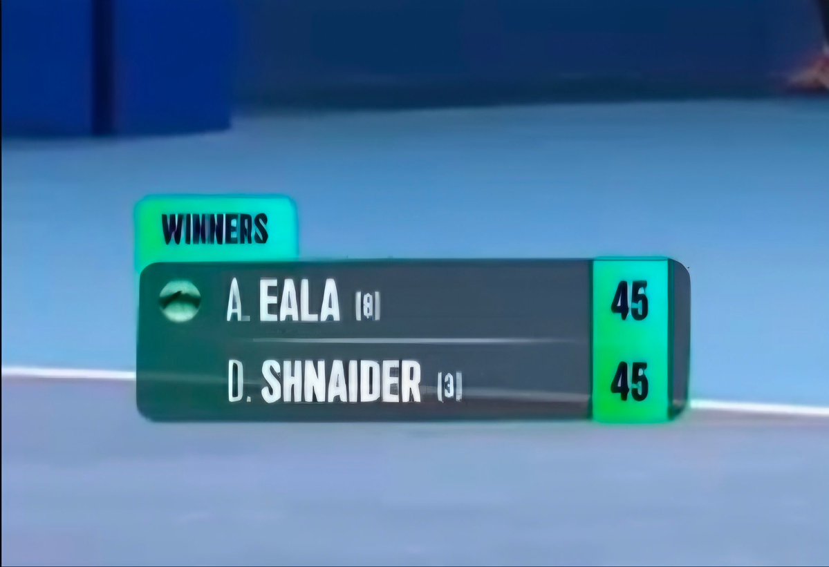 whalienboi's tweet photo. This Eala x Shnaider classic

this is giving 2010s WTA era https://t.co/A1UqvwW2H0