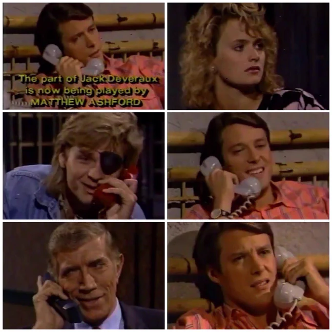 Matthew Ashford makes his first appearance as Jack Deveraux on NBC soap opera Days of our Lives