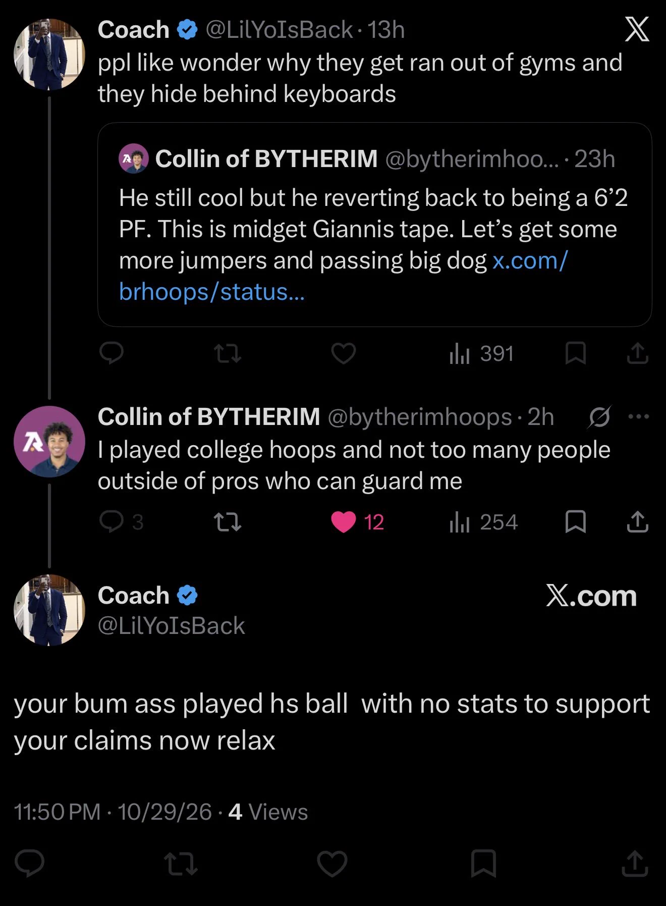 Collin of BYTHERIM on X: 