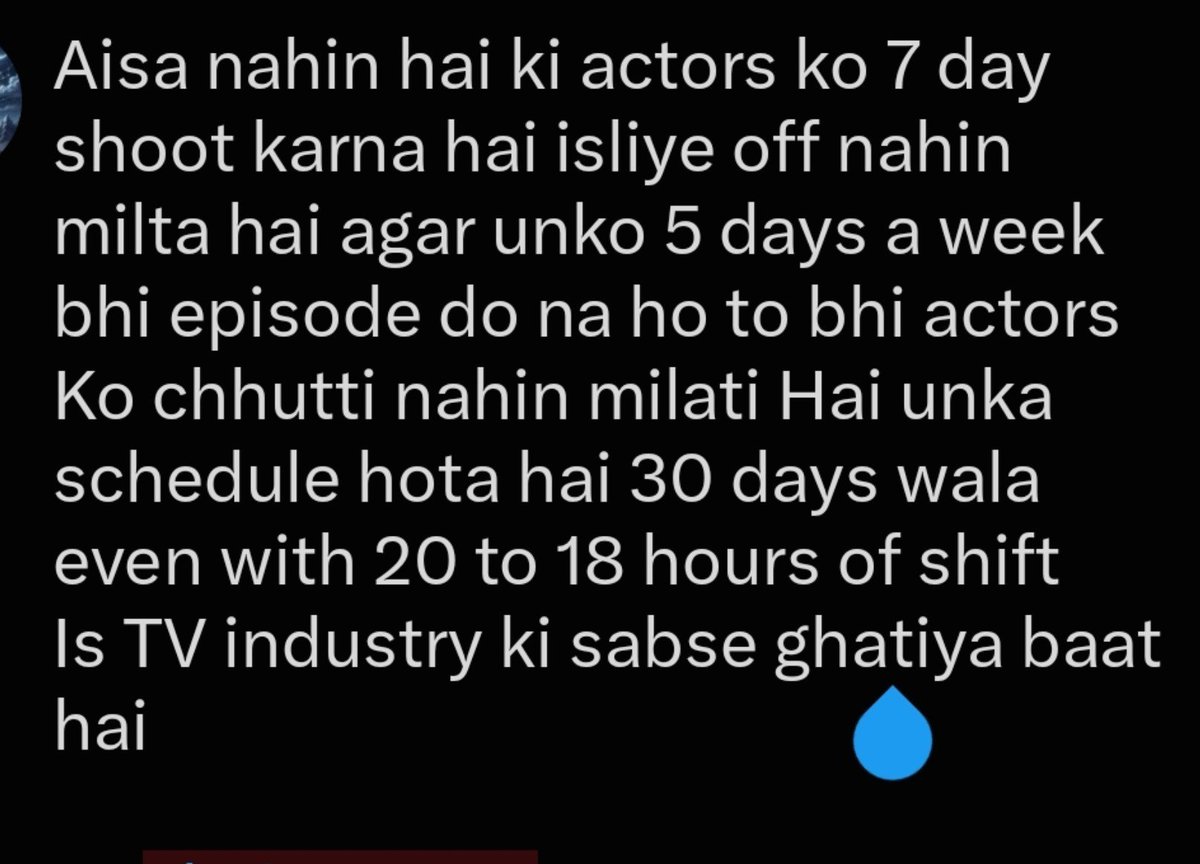 swatisaini9467's tweet photo. 🤌🤌 kindly this is the dark side of so cold tv industry 😞 

#YehFitoorTera #IshhanDhawan #DebchandrimaRoy #jeeya https://t.co/91JncIEB5N