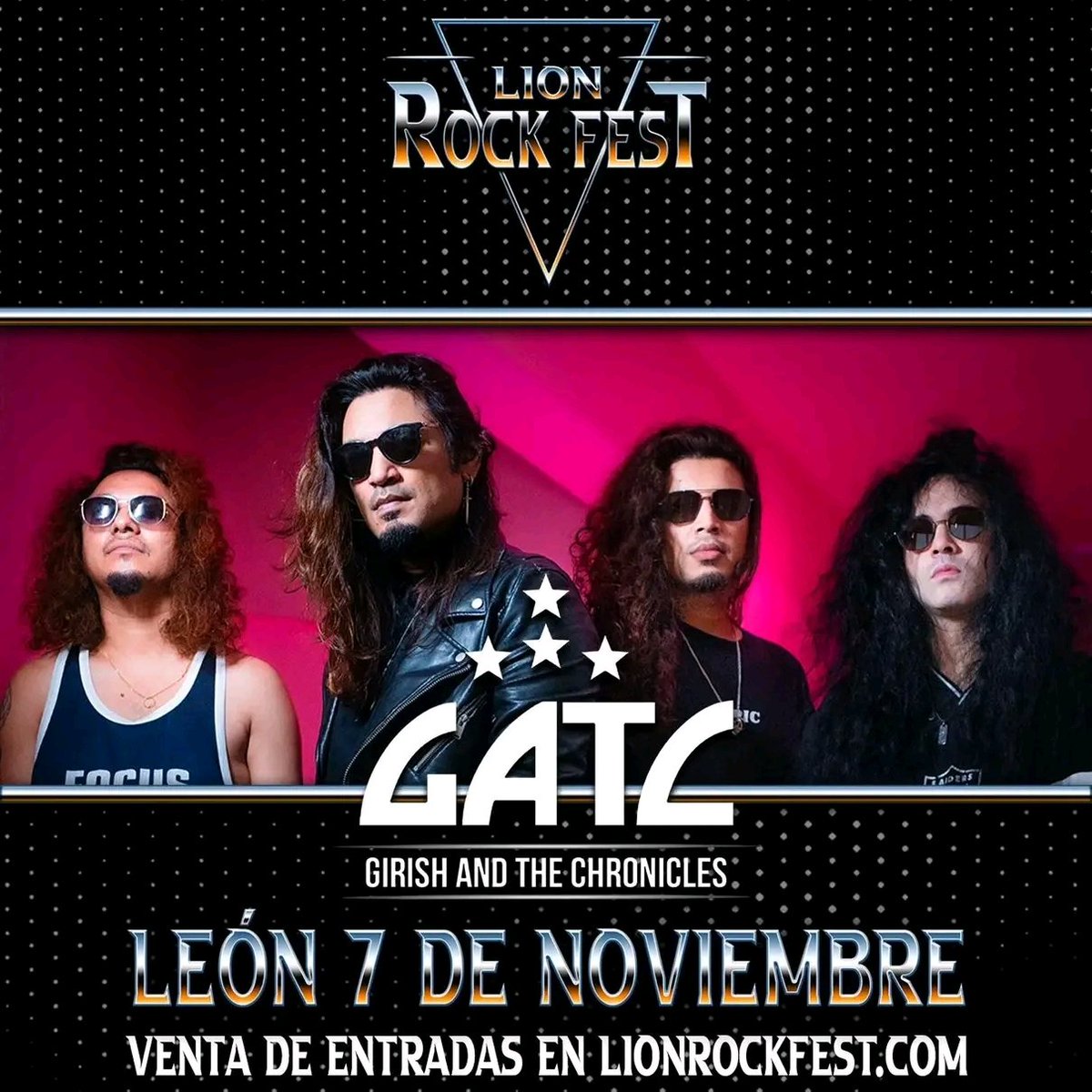 iguanarocknet's tweet photo. Sábado 7 nov 2026 #LionRockFest en #Leon
#rock #festival #Live @onda_vallekana @lionrockfest #metal #hardrock #melodicrock https://t.co/Q38WlqrOkd
