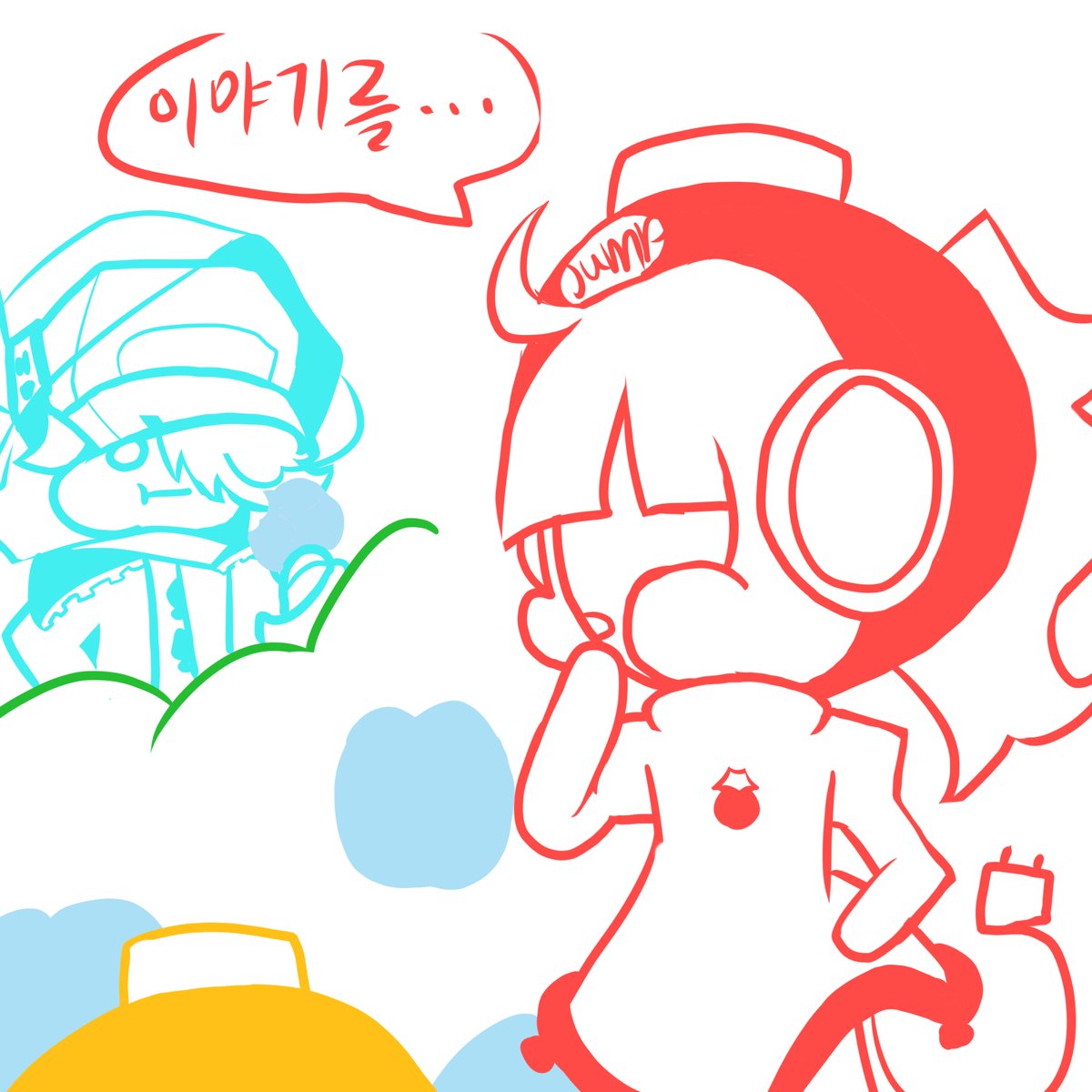 WonderCKR's tweet photo. 그래서 그렸어요 https://t.co/XgvqrQ9nHk
