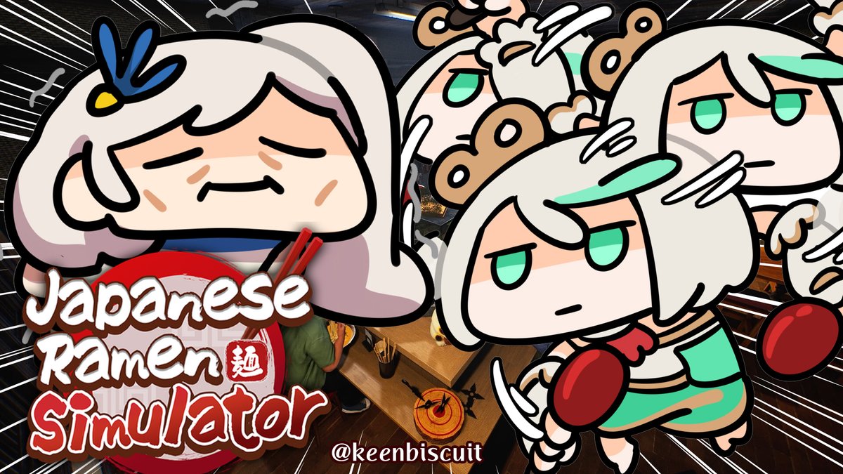 pavoliareine's tweet photo. JAPANESE RAMEN SIMULATOR
#Pavolive #Pavolia_Reine

Businesswomen Reine and CC run a ramen shop!
Things go well! (hopefully)

7 PM WIB / 21:00 JST
Reine POV: https://t.co/jwdlRz8qlv https://t.co/XuI5g1XsQa