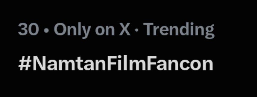 dried_pollack's tweet photo. no 30 in Thailand trending list now

NAMTAN FILM GLAMOROUS FANCON
#NamtanFilmFancon
#NamtanFilm #น้ำตาลฟิล์ม https://t.co/MWGB2BMZmV
