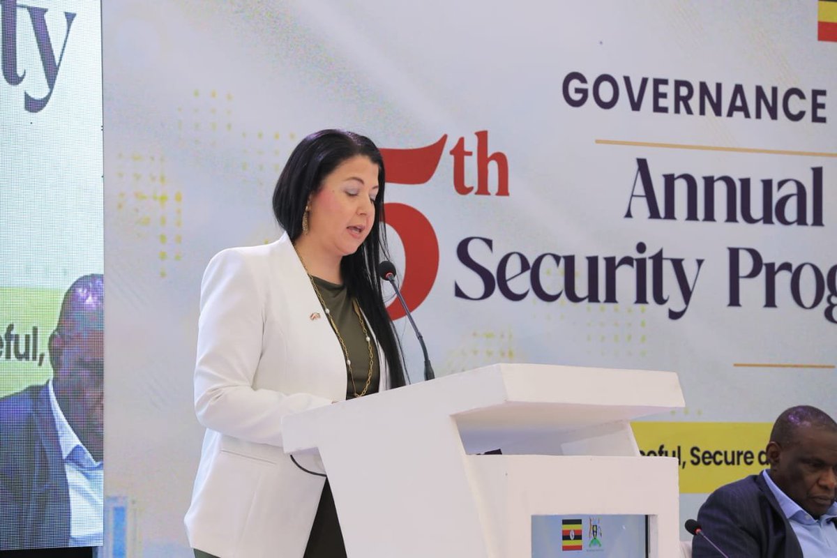 GCICsecurity's tweet photo. "The rule of law is not merely a legal principle; it is a principle of governance. It is a principle of security, and it is a principle of development." "Lasting security is built when citizens trust that public institutions operate fairly and impartially," @Dr_KatjaK noted 
#GSPReview2026
@UNFPAUganda