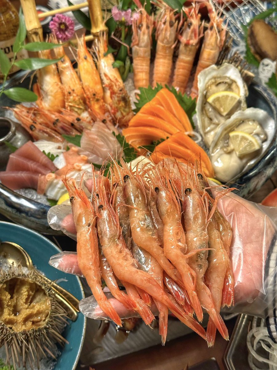 mikatakeX's tweet photo. [今日はと家で美味しいシーフードを食べに行く予定だよ！]， https://t.co/wRL0TIiwvg