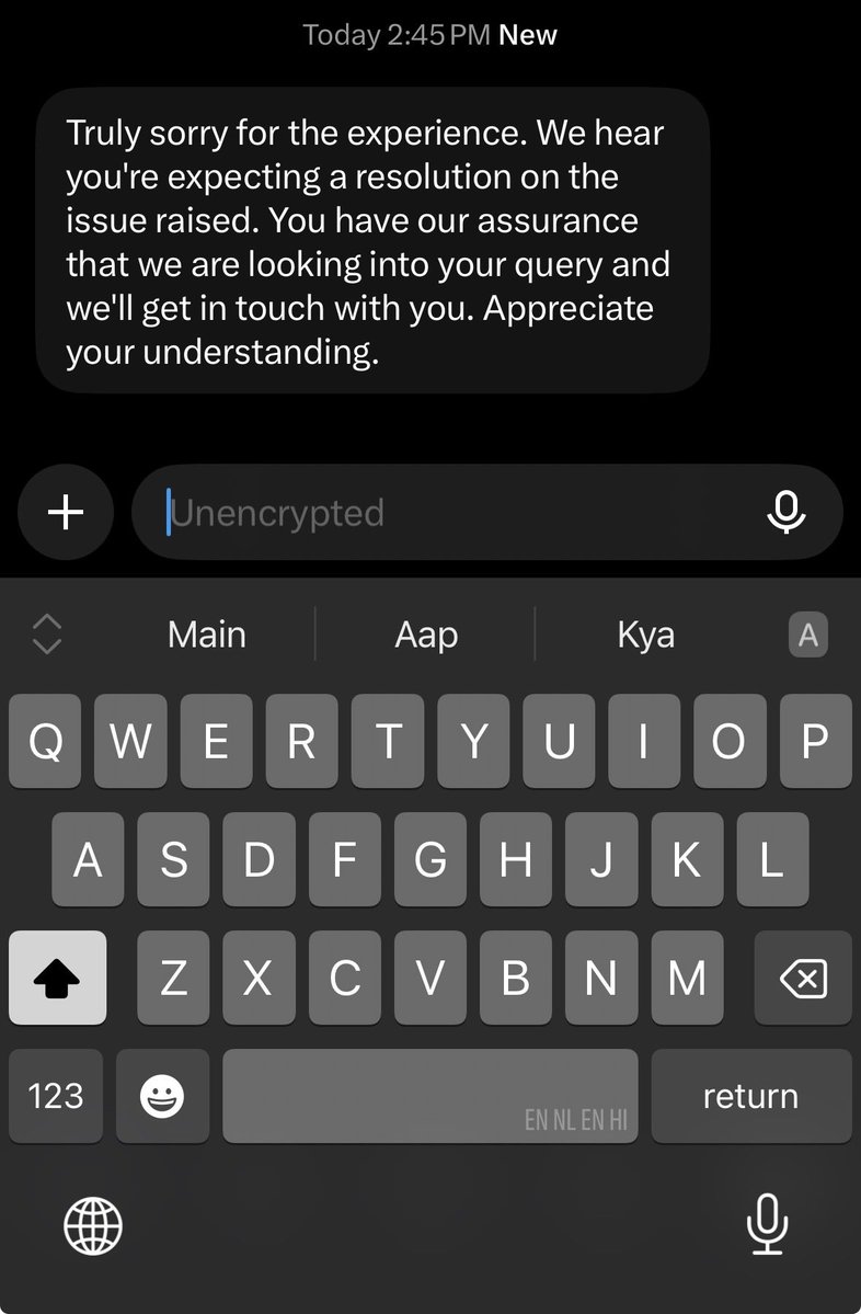 parmeshdagar's tweet photo. @flipkartsupport This is your response. Do you think this helps in any way? No one from your team has even connected to understand the isse leave aside resolving it. What kind of issue resolution you are looking into? https://t.co/jifp1mZqYh
