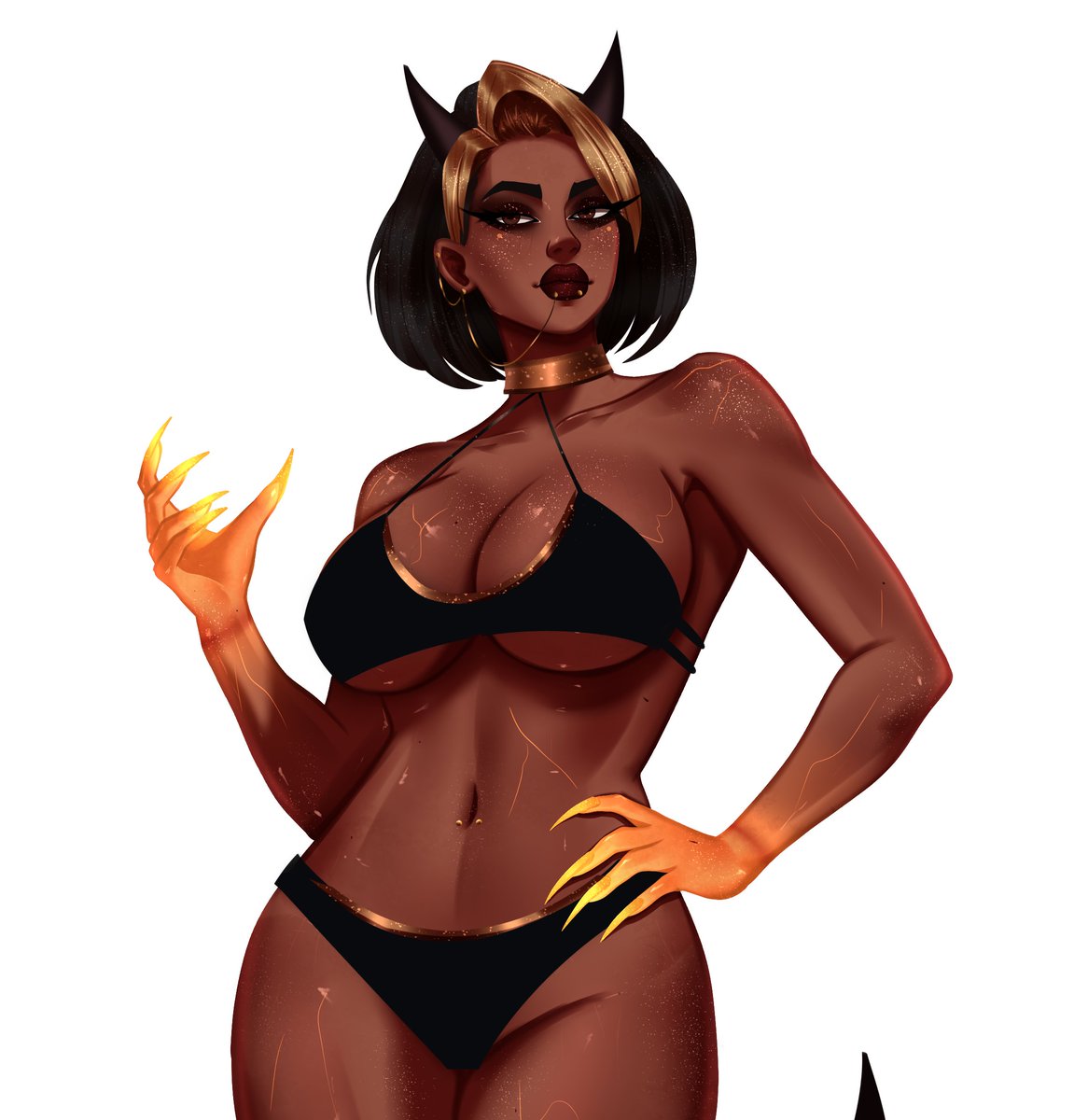 YessArts's tweet photo. Domina appreciation today 💖 

2 Illustrations and some skin concept art 🥰

From Overwatch ✨ https://t.co/3dmW0HWy1W