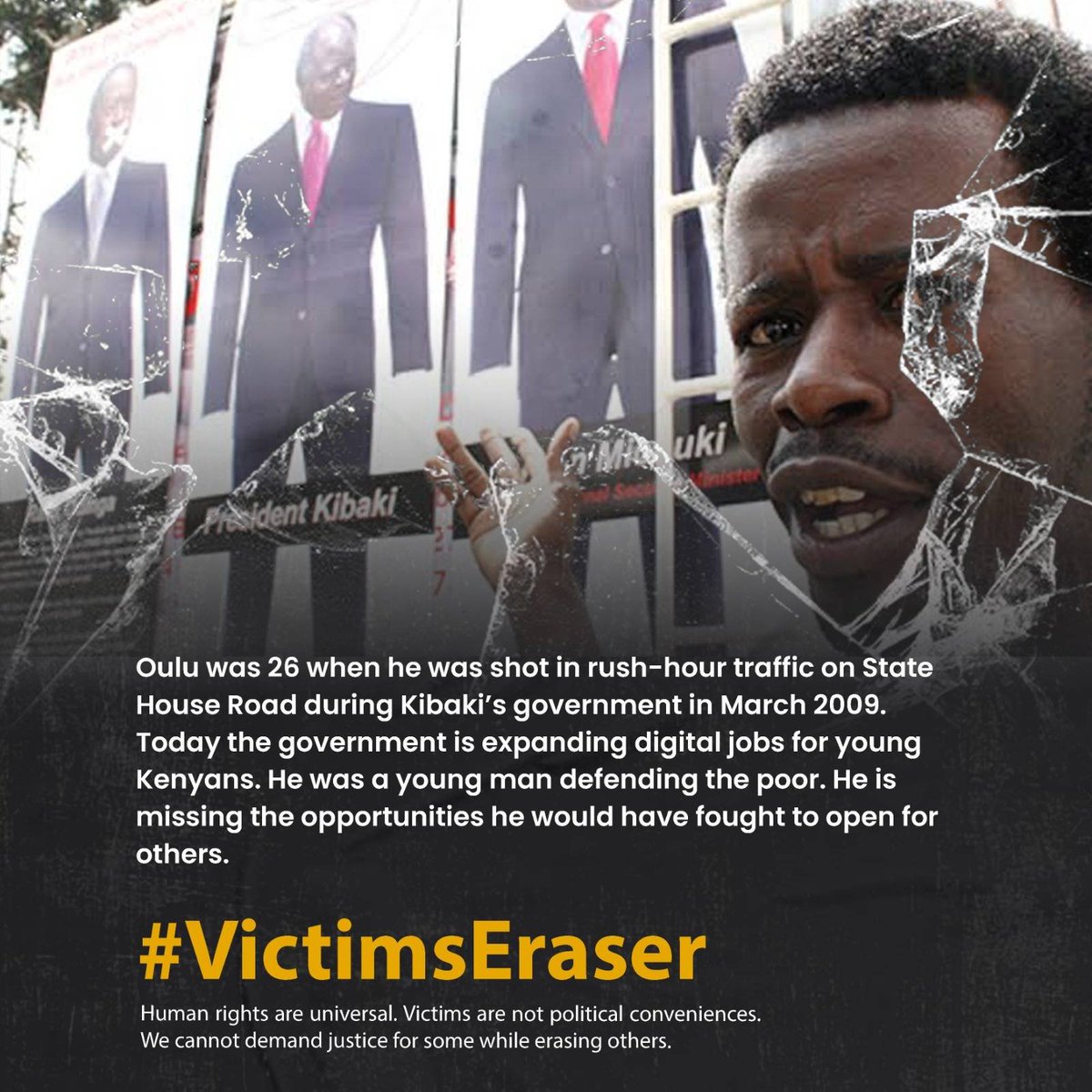 HerPrettyness_'s tweet photo. When unresolved cases disappear from public discussion, victims risk being forgotten. Remembering their experiences keeps the demand for accountability alive. Human Rights Are Universal #VictimsEraser https://t.co/q8MxAg8c2S
