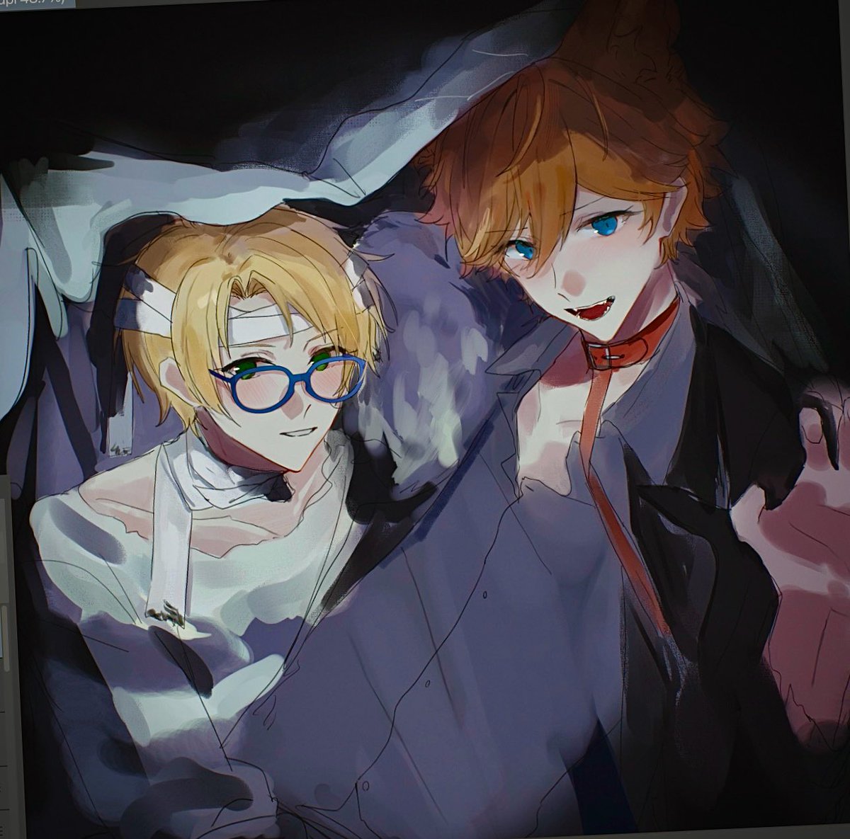 mm_xcq's tweet photo. アホコンビ㌠👻🐺 https://t.co/bZ6pv25pzD