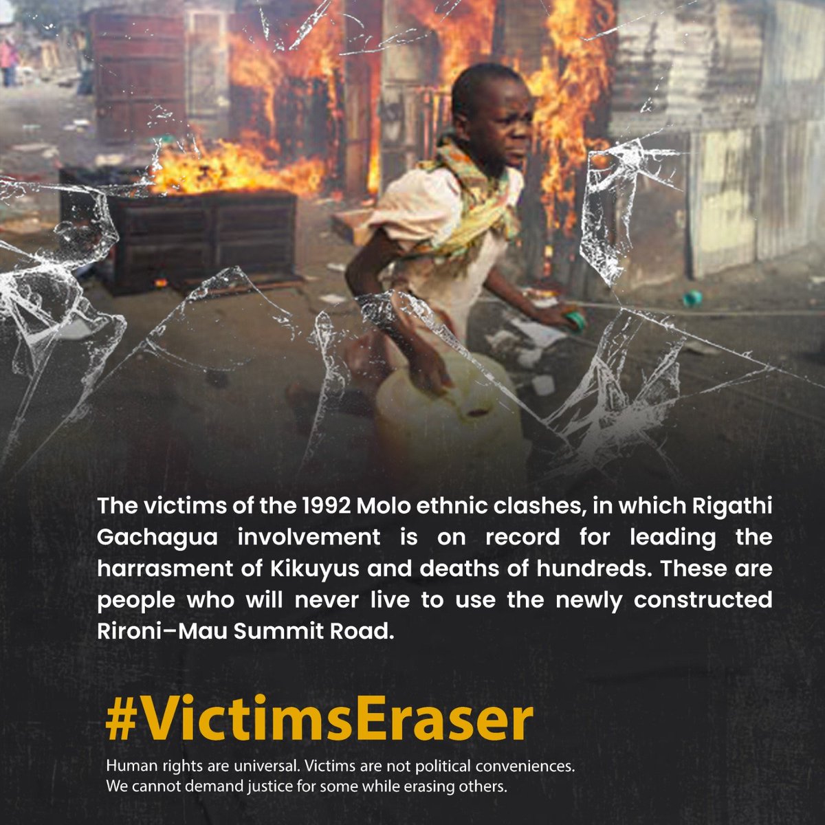kakenya254's tweet photo. Forgotten victims remain part of our national story, even when public attention fades. Human Rights Are Universal, demanding remembrance, truth seeking, and meaningful attention to unresolved cases everywhere. #VictimsEraser https://t.co/2WavEZ2BKy
