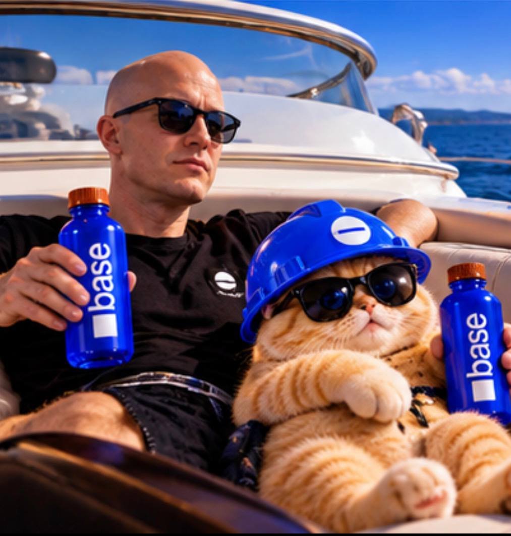 0xPapaCrypto's tweet photo. @BasecatOnBase Stay safe, stay together 💪🟦 https://t.co/WRRStYxLid