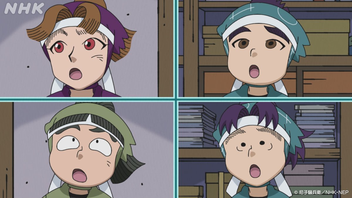 nhk_animeworld's tweet photo. 来週の #忍たま は
お待たせしました！委員会特集・後編！

11/2(月) 会計委員会の決算の段
3(火) 花形の体育委員会の段
4(水) 作法委員会の意地の段
5(木) 忘れた学級委員長委員会の段
6(金) 顧問の先生たちの段

今学期の決算をすることになった会計委員たちだけど…
https://t.co/HAqnlxVwl8 https://t.co/X37EEF8Wf6