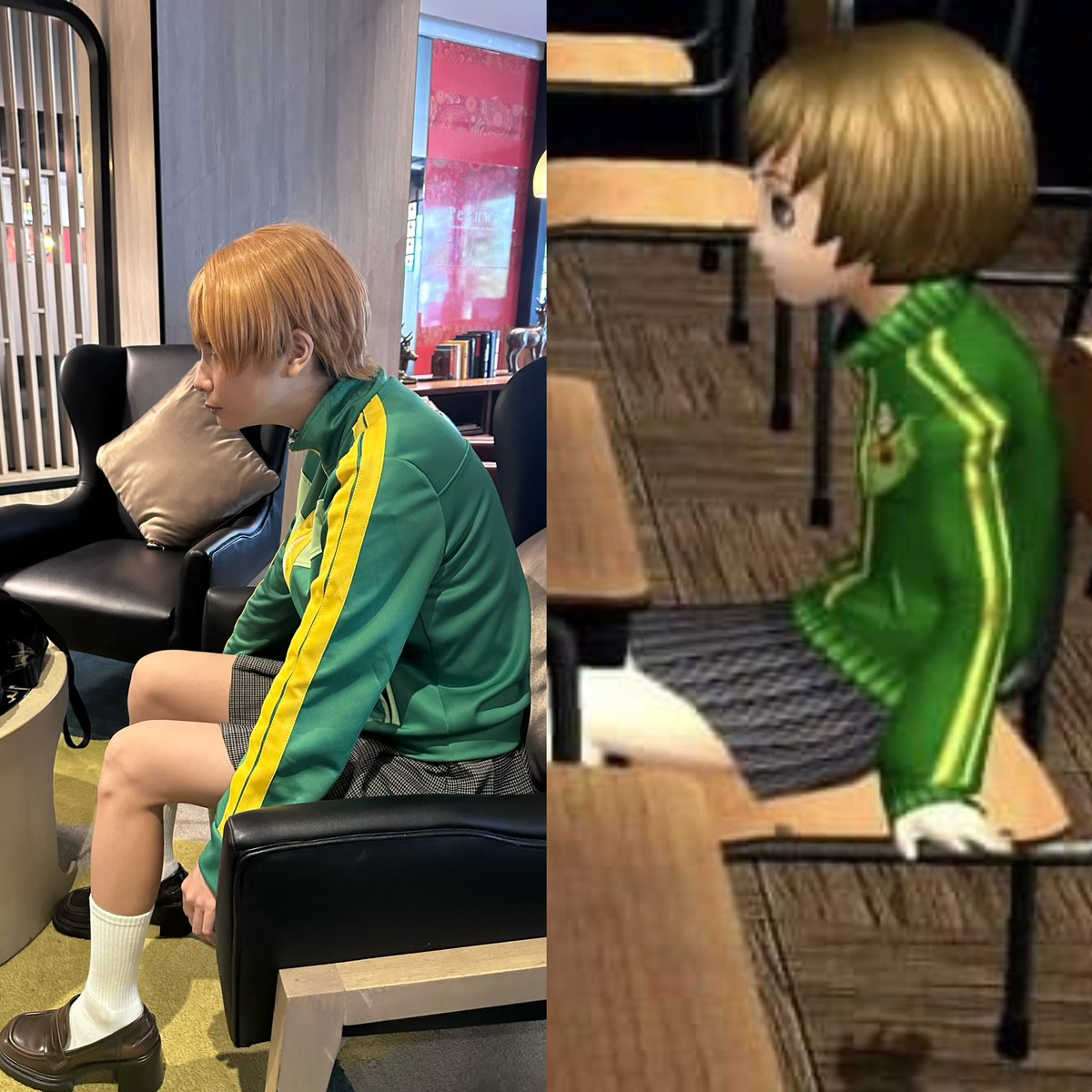 boiledcurry's tweet photo. Life imitates art #persona4 https://t.co/50jgCAanYZ