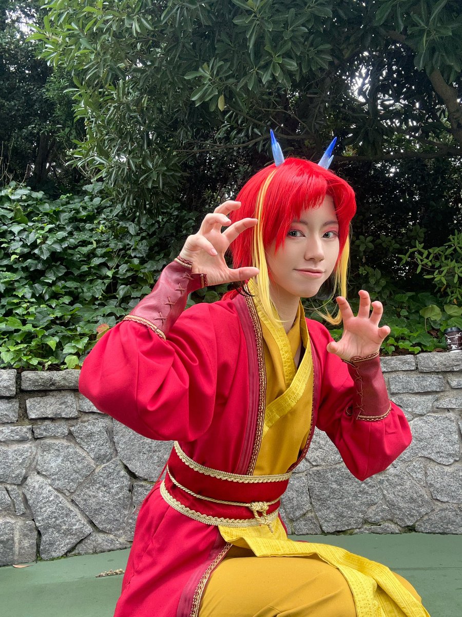 kaerun51seihan's tweet photo. 歴史的な要素詰め込みつつ、個人的な好み詰め込んだムーシューやるぐらいにはムーシュー好きな中華好きディズニーオタクです。とりあえずtwstくん新イベの守護龍はムーシューでいいですか？！？！ https://t.co/Fptp6gH2u3