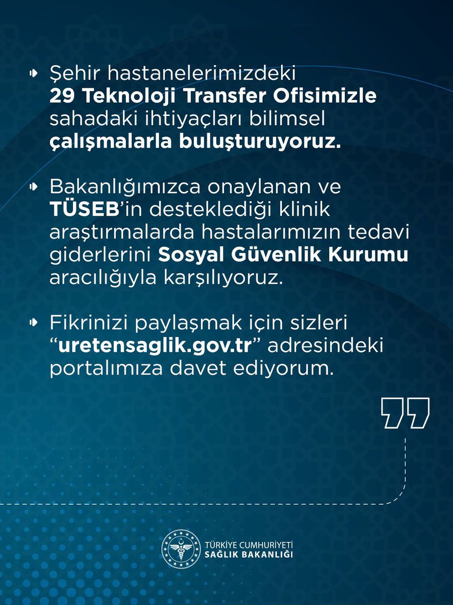 saglikbakanligi's tweet photo. Sağlık Bakanımız Prof. Dr. Kemal Memişoğlu, 12. Türk Tıp Dünyası Kurultayı’nın açılış töreninde açıklamalarda bulundu. https://t.co/G0GMzOn8S6