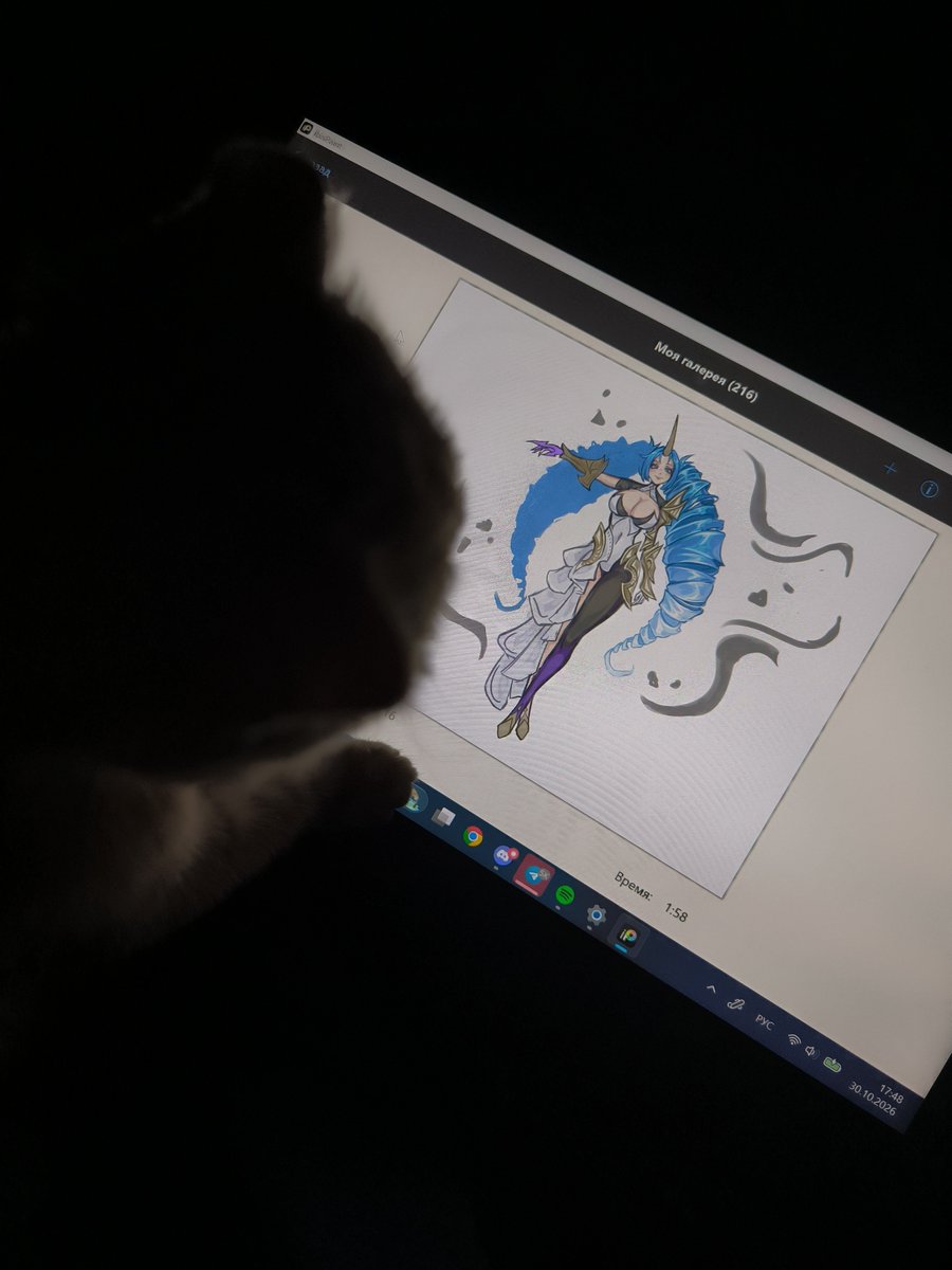 hoxuu_'s tweet photo. Wip 😺🩵 https://t.co/7k9OERu9vL