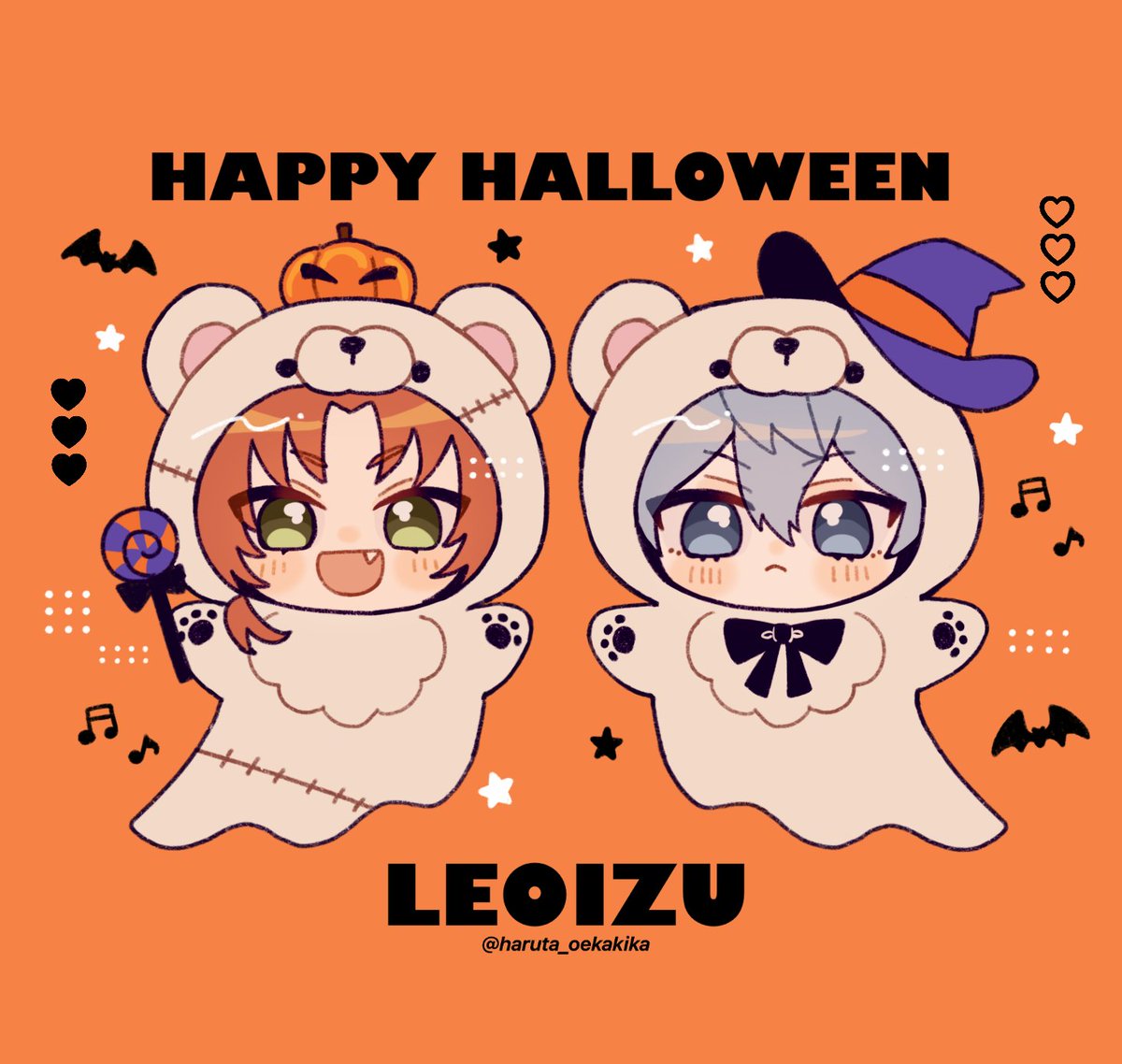 haruta_iroiro's tweet photo. ハロウィン再掲👻🧡 https://t.co/NfhtEAbcNS
