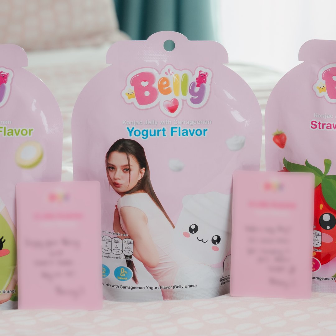 BellyOfficialTH's tweet photo. ทุกคนคิดว่า.. การ์ดเซตนี้มีอะไรแปลกๆ มั้ยน้า 🤭💌 Not every card tells the same story. 🤫

#BellybyBecky #BellyJelly https://t.co/br9zRMvELF