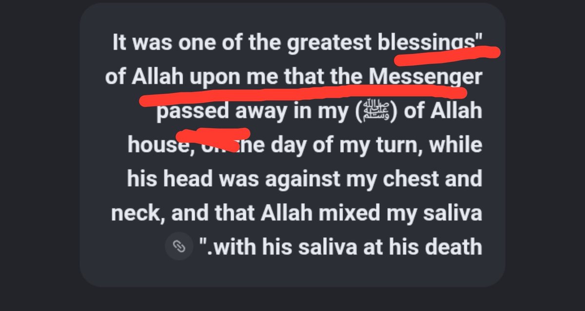 MessikarYacine's tweet photo. @daisytulip107 @StampX_21 naturally Poojit He cannot read because she narrated the hadith and the Prophet had already passed away, so Aisha herself is telling you that you are a liar. https://t.co/PpYcN6p2yw