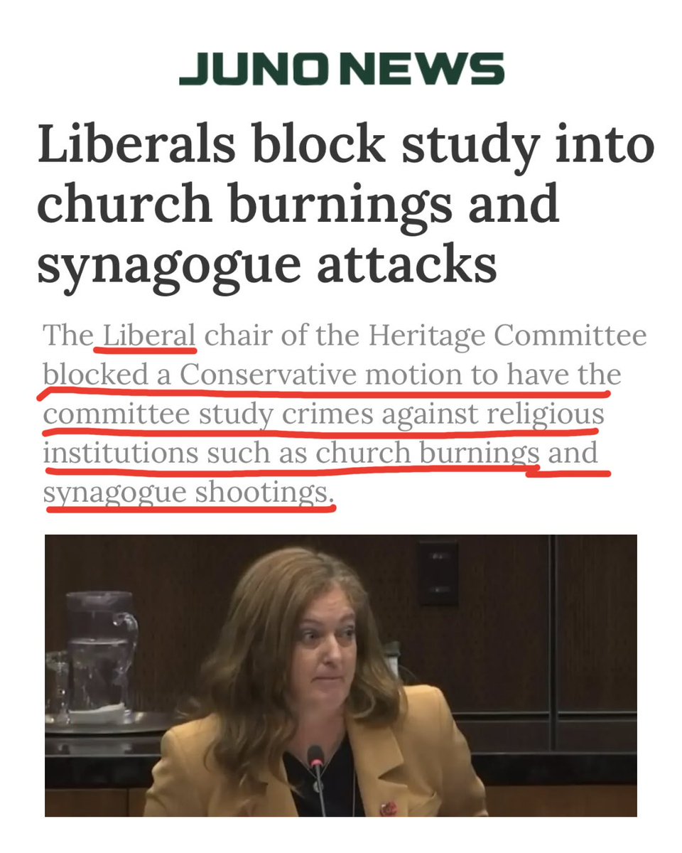 DeanAllisonMP's tweet photo. I mean … how do you explain something like this? 

With more than 100 church burnings over the last 5 years, and weekly antisemitic attacks (this is just in Canada), don’t the Liberals think that maybe this is an issue that should be looked at and acted upon?

How bad does an issue need to get before they acknowledge it exists?