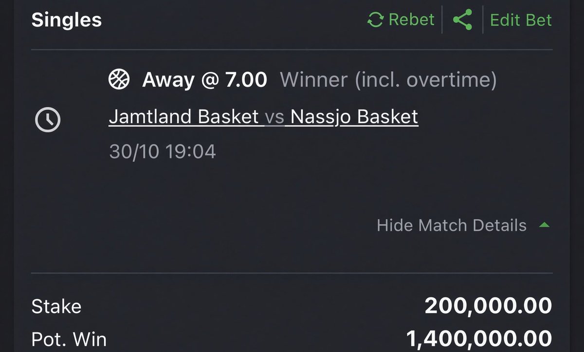 High_StakerGang's tweet photo. This 7 odds is looking scary https://t.co/kYBStf00bD
