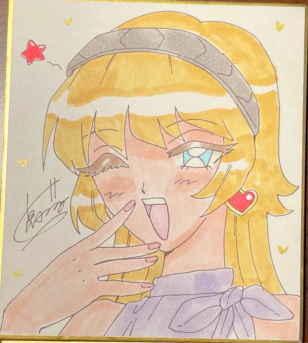 sanada_jp's tweet photo. 色紙描きました！
#北海道コミティア24 https://t.co/vTS3cSBd2r