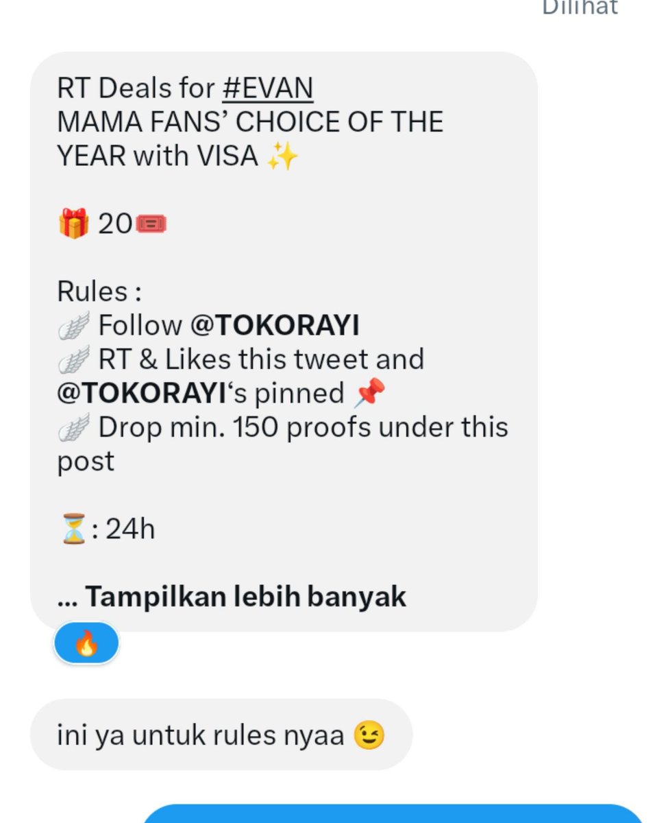 evansoheavenly's tweet photo. rt deals for #EVAN— mama awards 2026 fans' choice of the year with visa (DAESANG)

prize : 20 votes

rules :
follow @TOKORAYI 
rt &amp; like this tweet and pin 📌[min: 150]
drop proof

24hours https://t.co/taAPbzsdjg