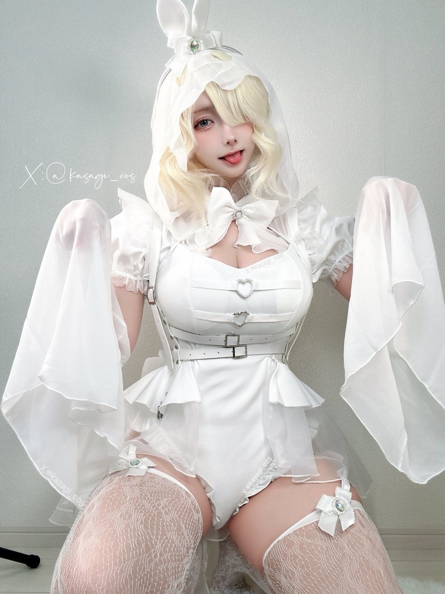 kasagi_cos's tweet photo. ねぇ、取り憑いてもいい？👻🤍 https://t.co/KfEczq0oRw