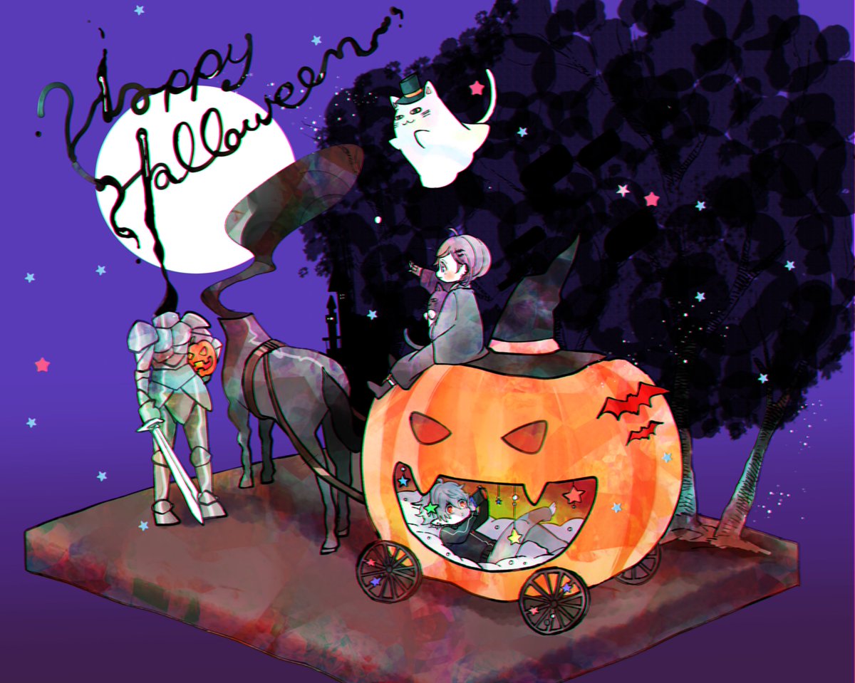 mjnr55450's tweet photo. 今年は🎃描けなかったので過去のを再掲する https://t.co/J83OcmCzFM