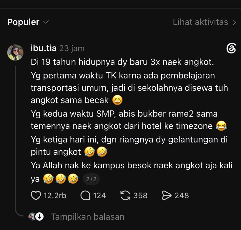altramilk's tweet photo. Lucu banget di thread banyak ortunya mahasiswa trisakti yg  pada marah marah karena anaknya dituduh buzzer 🤣🤣 https://t.co/sptpi2W6CC