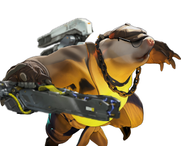 turbomander's tweet photo. How to improve Mo &amp; Krill in Deadlock:
-Combine them into 1 character by merging Mo's size with Krill's intellect
-Replace diving underground with a long-distance leap
-Change the weapon model (outdated placeholder) to something cool and hi-tech 

Concept below. Your thoughts? https://t.co/ytp1UcSqry