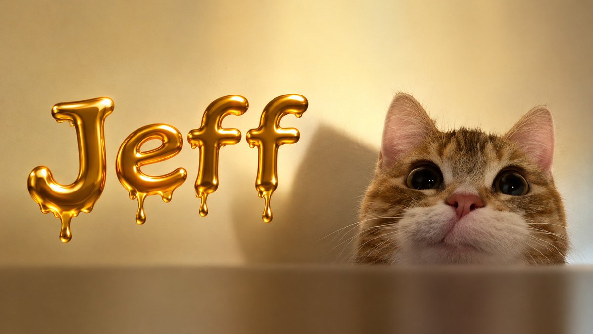 MerlinKnew's tweet photo. Someone asked Ansem who was gonna save CT when everything was dead.
He just said “Jeff.”
Now Jeff’s a cat that launched straight on Raydium. No bonding curve. No launchpad games. Burned half himself and still doesn’t care.
“He’s just jeff.” Stares at the chart. Won’t explain the pump.
Volume’s been cooking. MC still early for the lore.
Dev’s a serial launcher but previous ones didn’t die, LP’s locked, half the supply already gone.
jeff doesn’t tweet.
jeff stares.
solana:HAsTKXYvv65zM7J6Cu5o5PcZsiKMQYo5oz4WPjgqwP6k