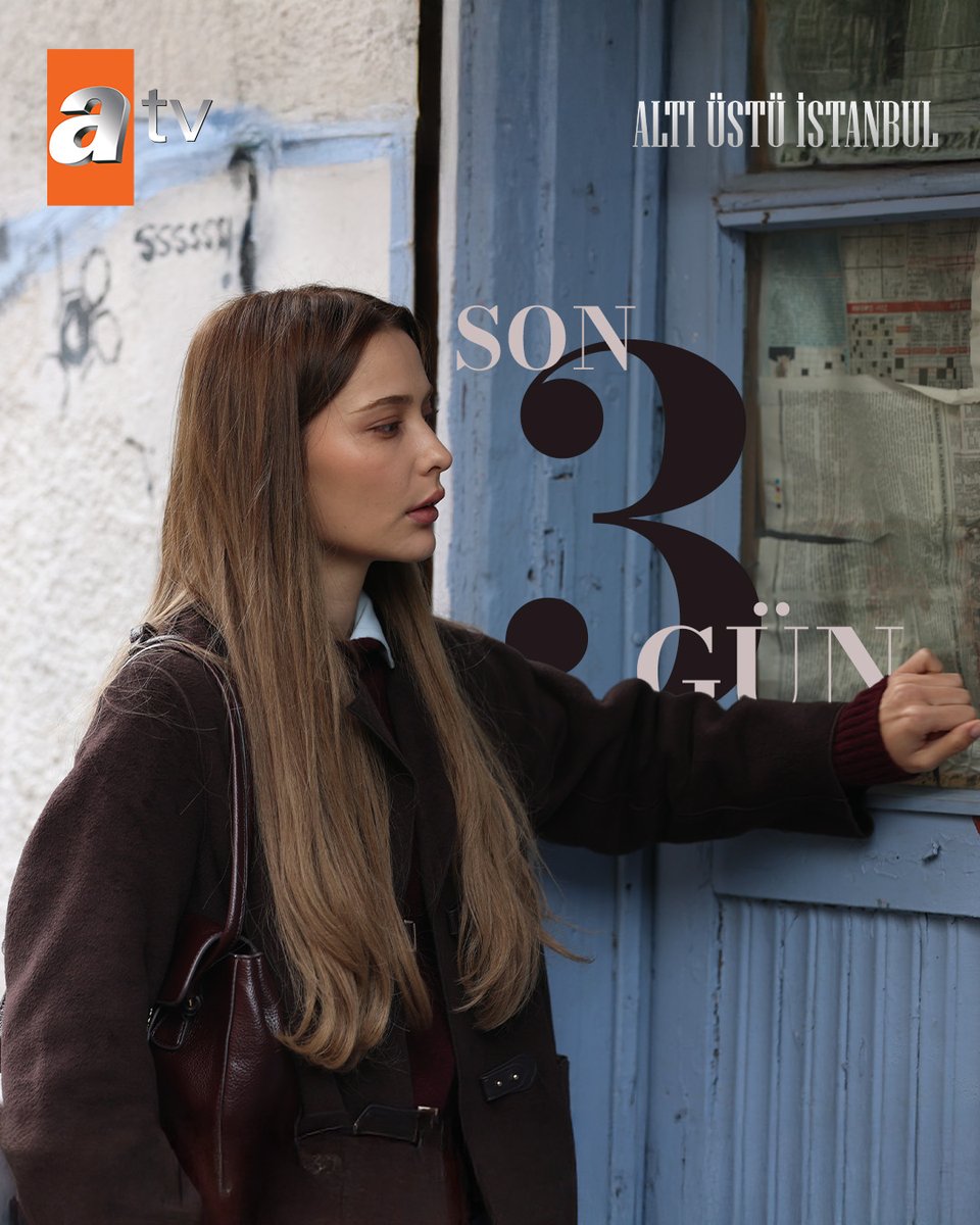 altiustuistdizi's tweet photo. Kavuşmamıza son 3 gün! ❤️

Altı Üstü İstanbul yeni bölümüyle Pazartesi 20.00’de atv’de!
#AltıÜstüİstanbul @atvcomtr https://t.co/PnPEwe36sV