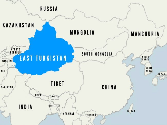 IslamicNato786O's tweet photo. Uygurlar Türk'tür ve Sincan, Doğu Türkistan'dır. 🇨🇳Çin'in toplama kampları ve 🇹🇷Türk halklarına yönelik soykırım, tüm dünyanın utancıdır.

🇨🇳Çinlilere sesleniyorum: Bütün bunları yaparken kendinizi bok yiyormuş gibi hissetmiyor musunuz? 🤢 https://t.co/r4Us02u8bz