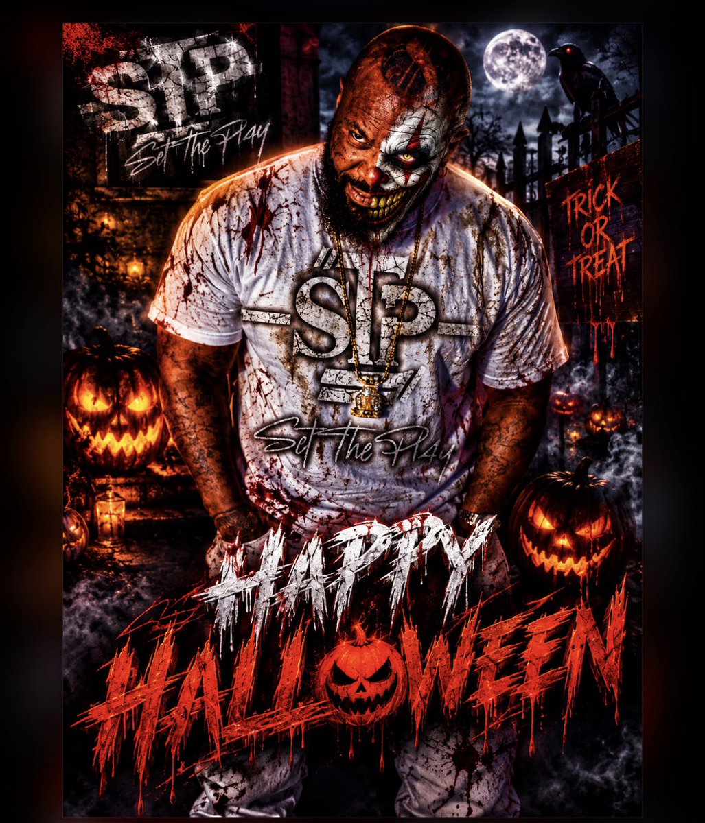 SetThePl4y's tweet photo. #HappyHalloween #PLYS. #SetThePlay https://t.co/1c2xPr3O6Y