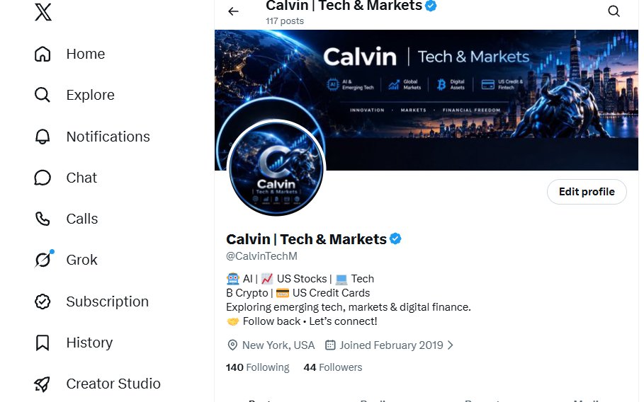 CalvinTechM's tweet photo. 👋 Hey Builders! 
Looking to connect with people in:

🤖 AI &amp; AI Agents
🚀 SaaS &amp; Startups
💻 Indie Hackers
📈 US Stocks
₿ Crypto &amp; Web3
🌍 Tech &amp; Travel
I'm learning AI and exploring new opportunities.
Let's connect, share ideas, learn, and grow together! 🤝🚀 https://t.co/oIqvZEjL6h