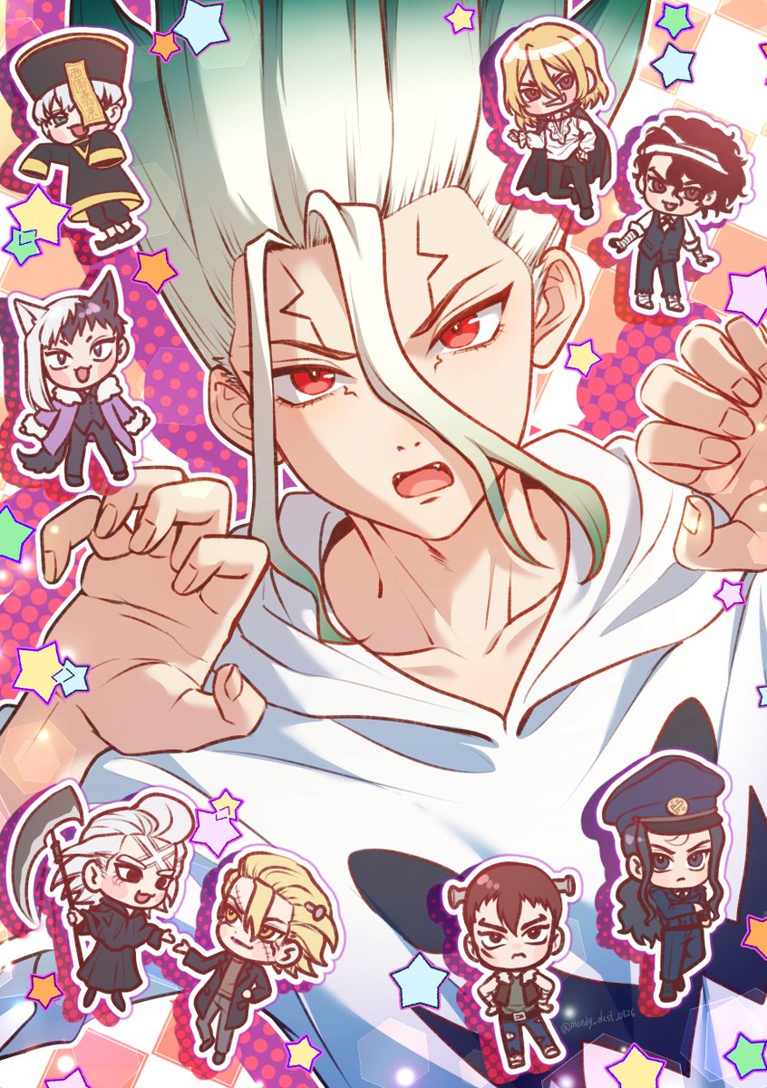 mendy_dcst_0826's tweet photo. 🎃Happy Halloween🎃
#dcst #DrSTONE https://t.co/aGYqhY7NgA