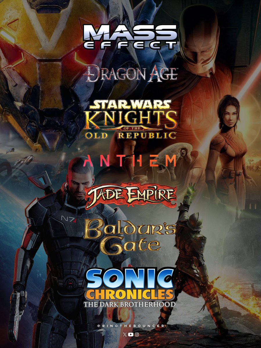 RinoTheBouncer's tweet photo. It’s been 9 days since EA shut down BioWare🚀

Here’s a recap of what happened:

✅EA shut announced shutting down BioWare and cancelling Mass Effect 5

✅Various ex-staff and talents showed support to BioWare and condemned the decision to cancel the next Mass Effect

✅Internal trailer leaked showing a very promising concept in top quality

✅It was stated that the game would be set over 600 years from the original trilogy, and ties with both the trilogy and Andromefa

✅Feels like James Bond meets Hitman in terms of mission design

✅The game would allow you to generate a whole timeline based on what you chose in the trilogy, so that each player experiences the main story with a significantly altered journey based on prior events 

✅Reports claimed the studio shut down due to the Saudi Arabia acquisition as former management was happy with the game, and it wasn’t in any development hell, but after the acquisition, new management just wants to make sports games and online slop

✅Canadian politician Avi Lewis wants the Canadian government to fund BioWare and save it from EA

✅Fans launched #SaveMassEffect petition which amassed over 280,000 within days, and raised over $5000 in 15 minutes to light up billboards in Times Square, EA HQ and in front of The Game Awards calling to save Mass Effect

✅Actors Jennifer Hale and Mark Meer supported the petition and hoped for someone to buy the IPs and save the game, while also calling out EA as they never have understood what BioWare is all about

✅On N7 Day (November 7) players will be playing the game on Steam to push its concurrent play count and make a statement

SAVE MASS EFFECT 🫡🪐