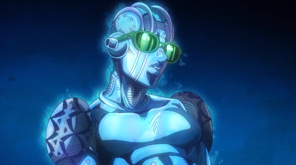 Godhandtemple's tweet photo. First JoJo MC where his stand is a fat, ugly, chud.

How far we've fallen... 🫩 https://t.co/Keh8mvnEpk