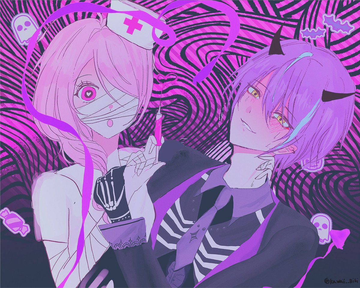 kawaii__Bibi's tweet photo. #類えむ  🎃Happy Halloween🎃 https://t.co/i4aysibuOv