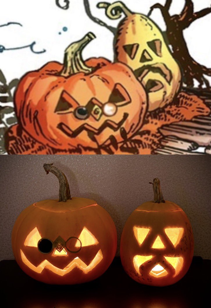 kaze_storm's tweet photo. behold my creation, the Jack’Orufrey lantern 🎃
#Δ帽子 #witchhatatelier #orufrey https://t.co/zQykvthJe0