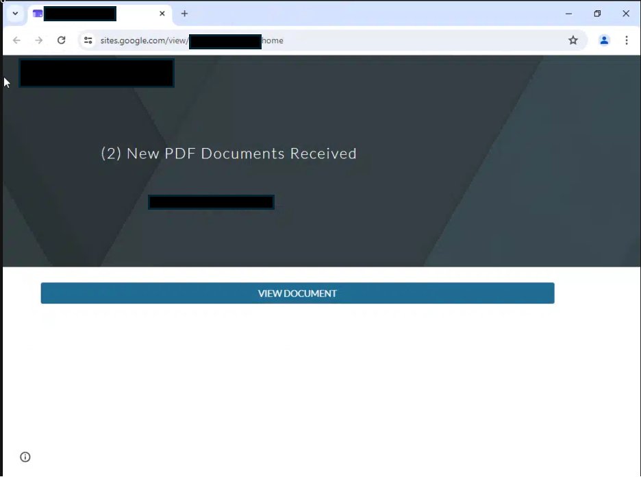 SecEagleAnd1's tweet photo. In a recent engagement, we saw device code phishing arrive from a partner’s legitimate mailbox.

The lure used Google Sites and led to a real Microsoft sign-in page, tricking users into authorising attacker access.

A reminder of why supply chain security matters: your partners’ compromised identities can become your entry point.

We’re tackling supply chain threats by bringing identity into email security, helping employees spot suspicious requests from trusted accounts. Happy to chat if you’re interested.

#CyberSecurity #Phishing #Microsoft365 #SupplyChainSecurity #DeviceCodePhishing #IdentitySecurity #EmailSecurity #Breach #Microsoft