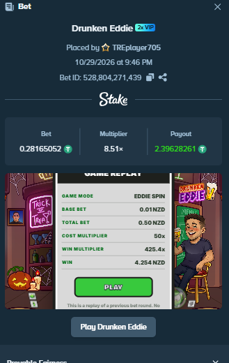 AndrKdhp's tweet photo. @Obscure_Stake @Stake @StakeUsa @enginedotio Good slot. Like the mechanics. Thats my best multiplier so far in Eddie Spin function. https://t.co/HFEKhDT8aF