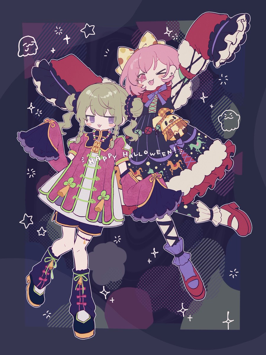 az1199's tweet photo. 👻ハッピーハロウィンわんだほい2026👻 https://t.co/BAlxgXQMpM